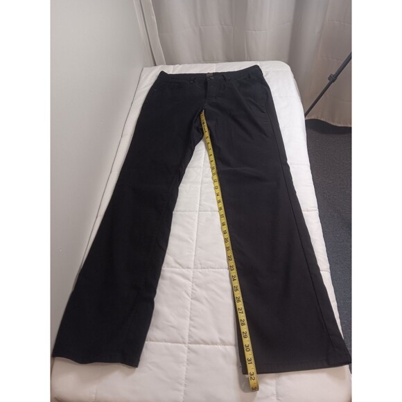 Jag Black Mid Rise Boot Leg Pants Sz 12 - Picture 6 of 7